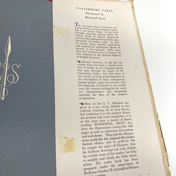 Vintage 1936 The Complete Works Of Shakespeare Illustrated By Rockwell Kent - Picture 8 of 10